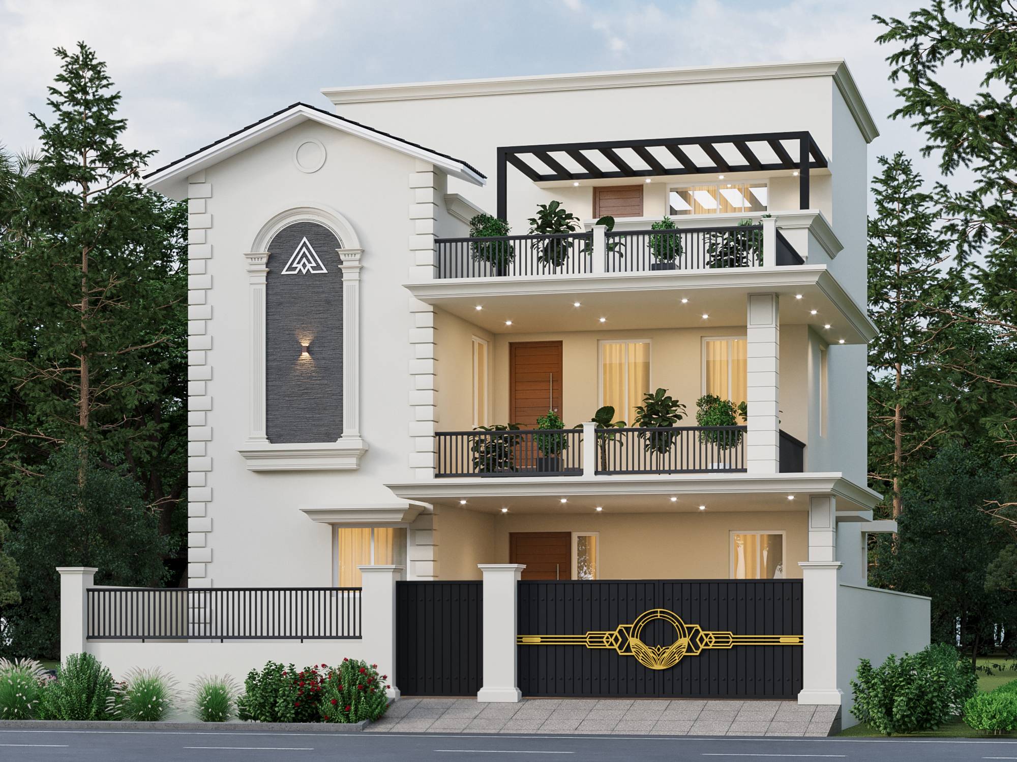 Complete 4BHK Villa - From Construction to Custom Interior Design in Kovilpalayam