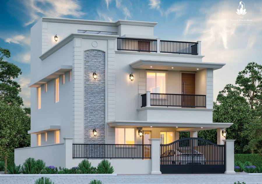 Fully Furnished 4BHK Villa with English Charm and Modern Comfort