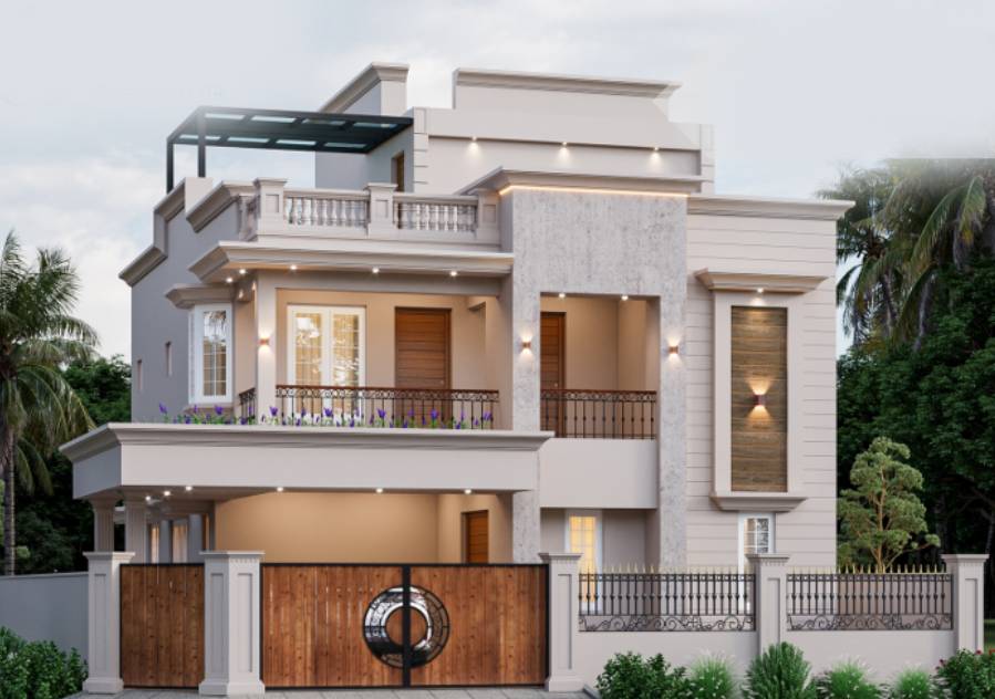 4 BHK Spanish Colonial Villa -  Keeranatham - SVD149AA